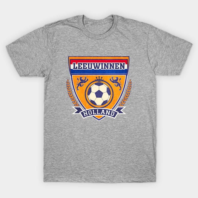 Holland Leeuwinnen Football Crest (#1) T-Shirt by Numero14